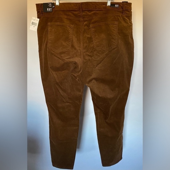 NEW w/TAGS KUT from the KLOTH HIGH RISE DIANA FAB AB SKINNY CORDUROY Size 24W - Picture 5 of 11